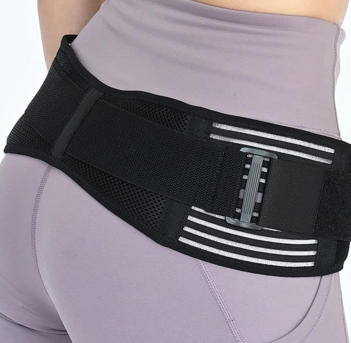 Faja Sacroilíaca para Mujer y Hombre Soporte Lumbar Mediana miniatura 3