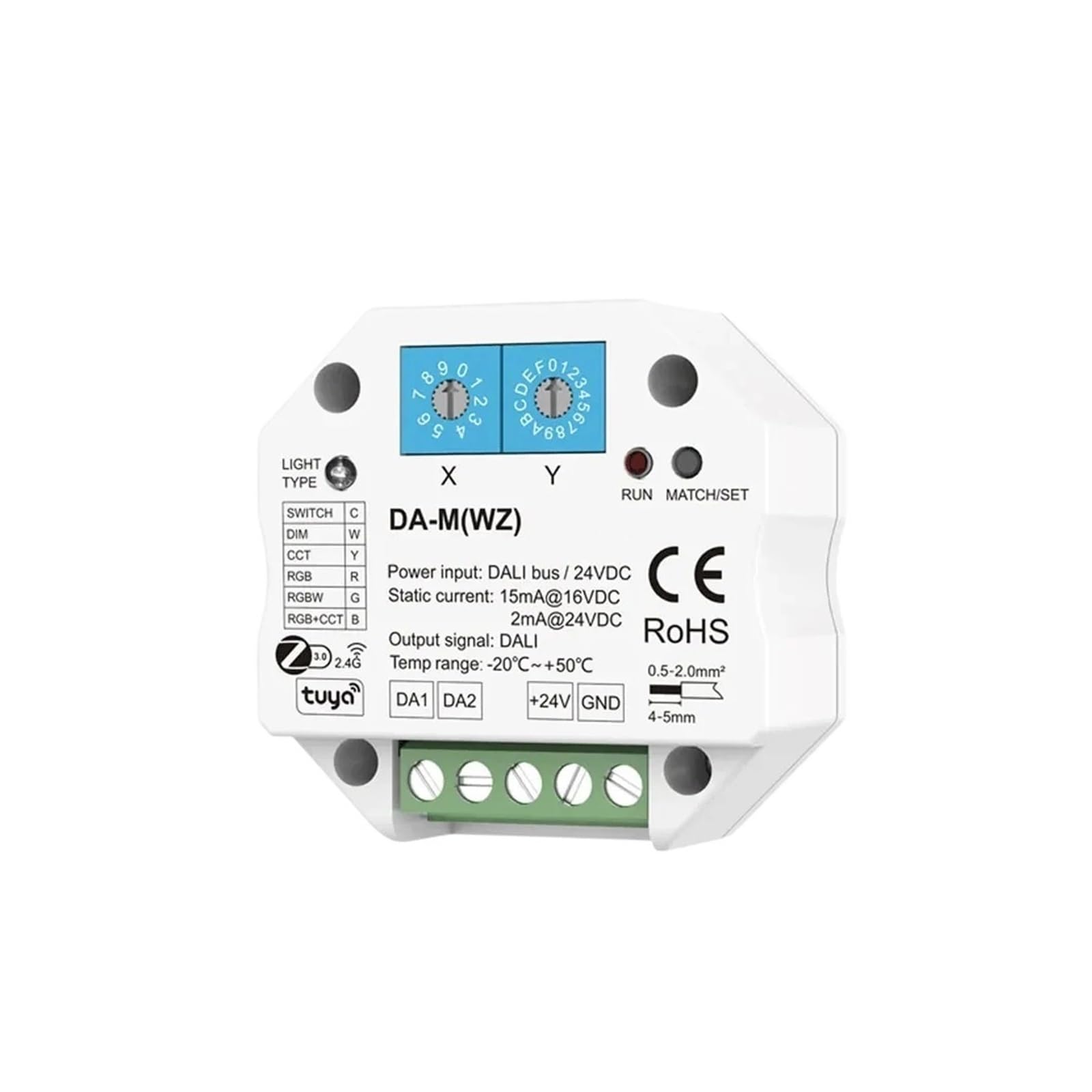 Ajustement luminosité ruban LED 24V sans scintillement RGBW - 8