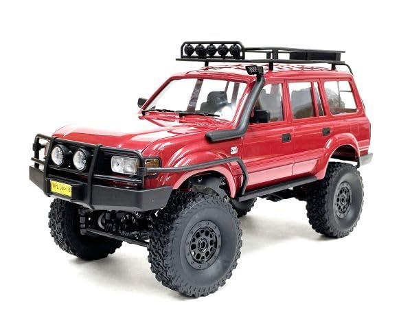 WPL C54-1 1/16 ランドクルーザーラジコン 赤 技術基準適合証明済 Amazon.co.jp: WPL C54-1 2.4GHz 1/16 4WD RTR リフトアップ ロック