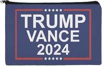 GRAPHICS & MORE Trump Vance 2024 Election Pencil Pen Organizer Zipper Pouch Case