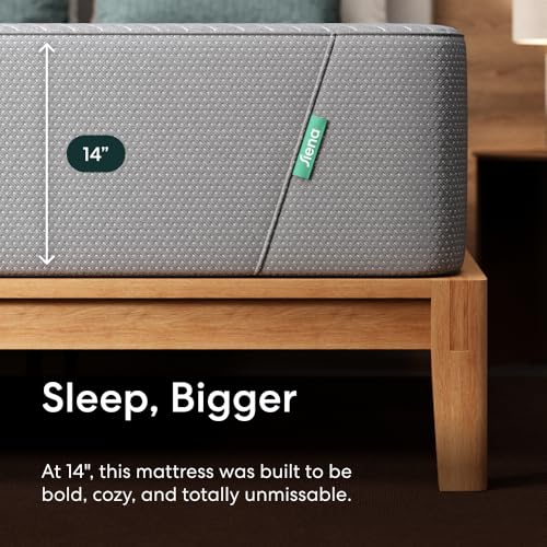 Siena 14" Queen Memory Foam Mattress & 2 Bonus Pillows - Medium Firm - 180 Night Trial - Premium Pressure-Relieving Layers - 10 Year Warranty - Mattress in a Box - CertiPUR-US Certified