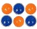 Chew Toy Balls 6pack pour chiens Animaux de compagnie jouant à la poursuite de la mastication, Bite Toy Balls Bouncy Floating Well
