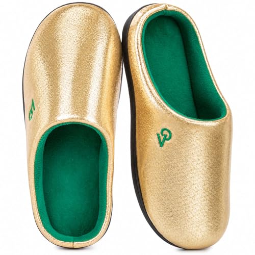 VeraCosy Herren Zweifarbige Hausschuhe Memory Schaum Pantoffeln