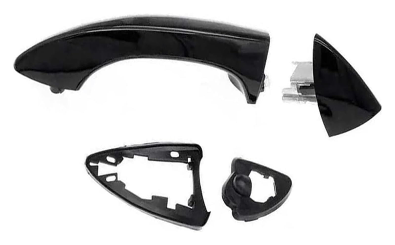 Qwqthgs Rhd Front Left Car Exterior Door Handle Cap For Bmw X5 E53 2000-2006 51218243617 51218243618 Car Front Left Right Rear Outside Door Handle(Rhd Front Left)