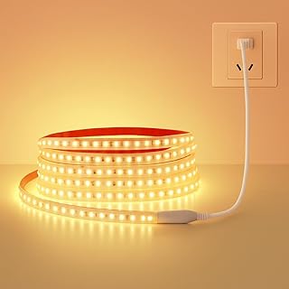 One94Store 8 Meter LED Rope Light for Decoration – Waterproof Warm White SMD Cove Light for Ceiling, Home Décor, LED Pipe Light for Diwali, Festival, Indoor, Outdoor Use