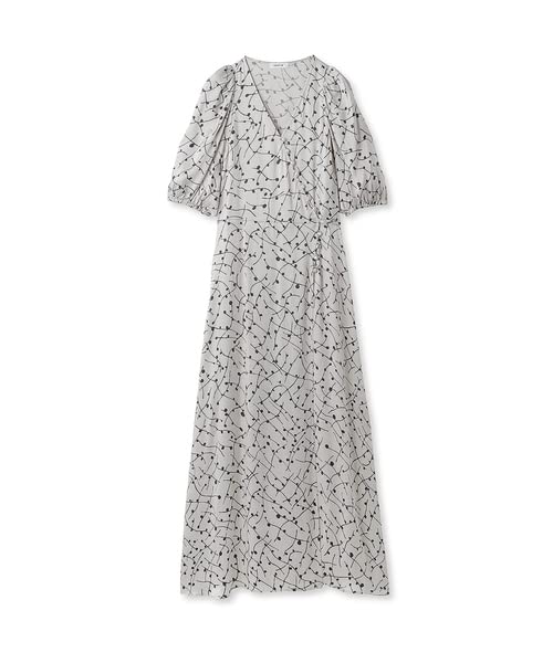 Amazon.co.jp: [フレイ アイディー] IPEKERカシュクールサテンワンピ  