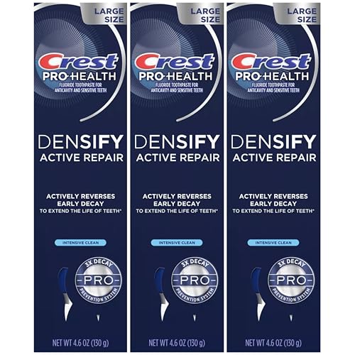 Crest Pro-Health Densify Advanced Whitening Zahnpasta, 100 ml, 3 Stück
