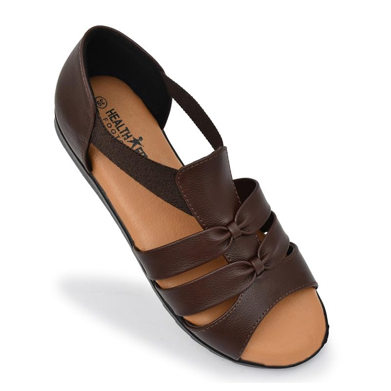 HEALTH FIT Extra Soft Ortho Care Sandals Orthopaedic & Diabetic Daily Use Women's Sandal/Casual Sandal Chappals for Ladies & Girl's 1102 - Image 2
