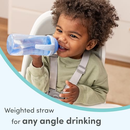 Image of NUK First Choice Moana Learner Cup, 10 oz. Sippy Cup with Handles, Spill Proof, Leak Proof Soft Straw Cup, 2-pack