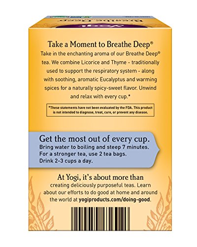 Té de Hierbas Breathe Deep 16 Saquitos miniatura 5