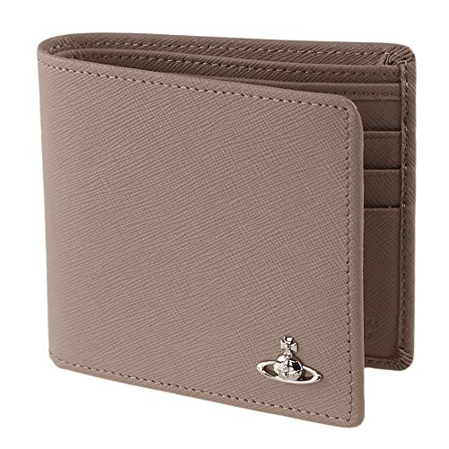 [ヴィヴィアン ウエストウッド VIVIENNE WESTWOOD] メンズ 折り財布 グレージュ系