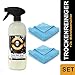 Produktbild 1L Quick Wash - Waterless Car Cleaner mit Mango Duft + 2X Mikrofasertuch - Zum schnellen Reinigen von Lack, Folien, Felgen, Innenraum, und mehr