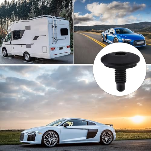 QIUMING M6x15mm Abdeckschrauben Dachabdeckung Schrauben Autodach-Sechskantschrauben Kompatibel mit Volkswagen T5 T6 Kompatibel mit A4 A8 Q5 R8 S4 A5 S5 RS5 RS4 (WHT006148)