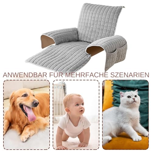 Funda de sofa ultrasuave de alta densidad para proteccion de muebles de hogar 6