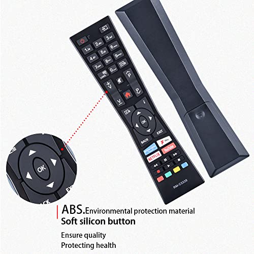 GOUYESHO RM-C3338 Universal Remote Control Replacement for JVC/Bush Smart 4K TV RMC3338 RC43101P LT-24C680 LT-24C686 LT-32C690 LT-32C695 LT-43C790 LT-55C870 - Image 4