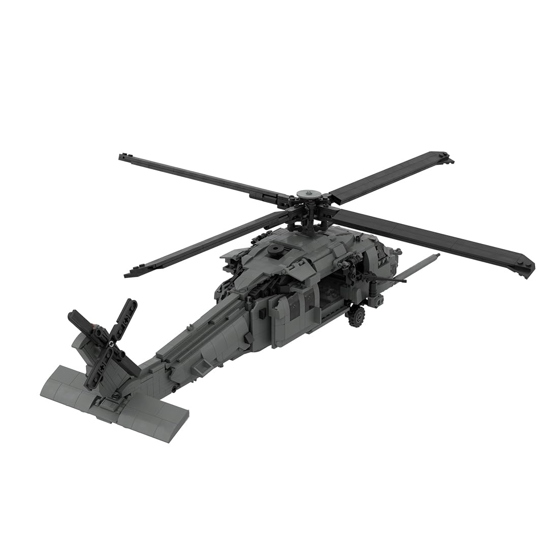 HH-60G - Kit di modellini di elicottero, elicottero militare MOC, aereo, ingegneria di mattoncini da costruzione, elicottero militare, giocattolo da costruzione, regalo per gli appassionati