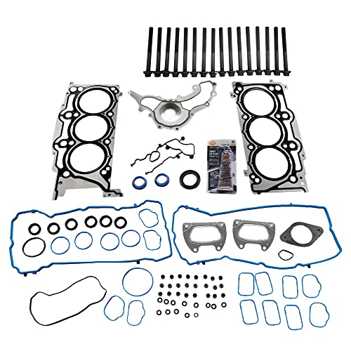 Image of Partsflow Head Gasket Bolts Set 3.6L V6 24V | Compatible With Chrysler 200 300 Town&Country,Dodge Charger Grand Caravan,Jeep Grand Cherokee,Ram C /v Promaster, VW Routan