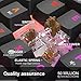 immagine 1Dierya Tastiera da Gioco Meccanica 60% True RGB retroilluminato Bluetooth 4.0 Tastiera cablata/Wireless LED Computer per Laptop Multi-Dispositivo iPhone Android PC Portatile (Interruttore Blu-1)