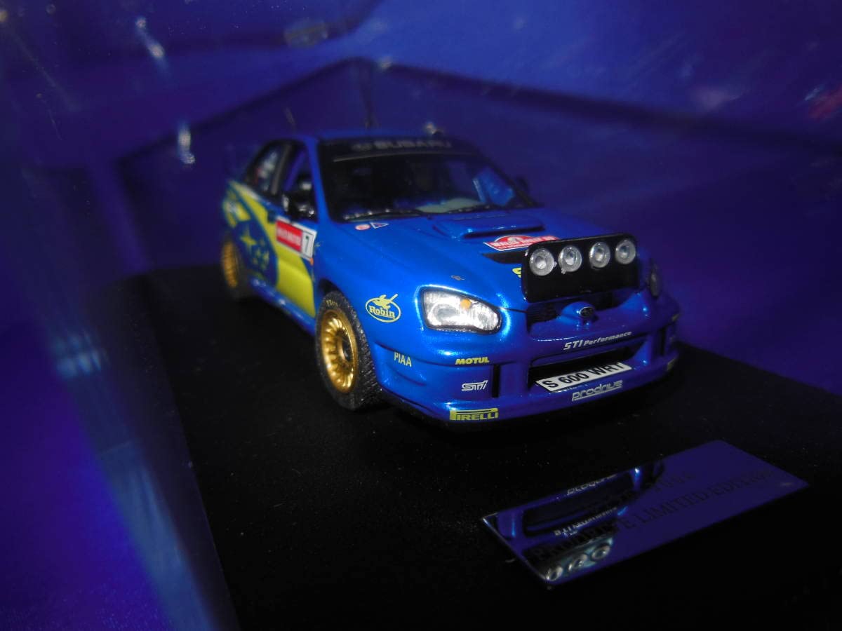 Amazon | 1/43 サイン入り PRODRIVE スバル公式 インプレッサ IMPREZA