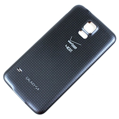 RBC Battery Back Door Cover Replacement For Samsung Galaxy S5 G900V Verizon - Charcoal Black