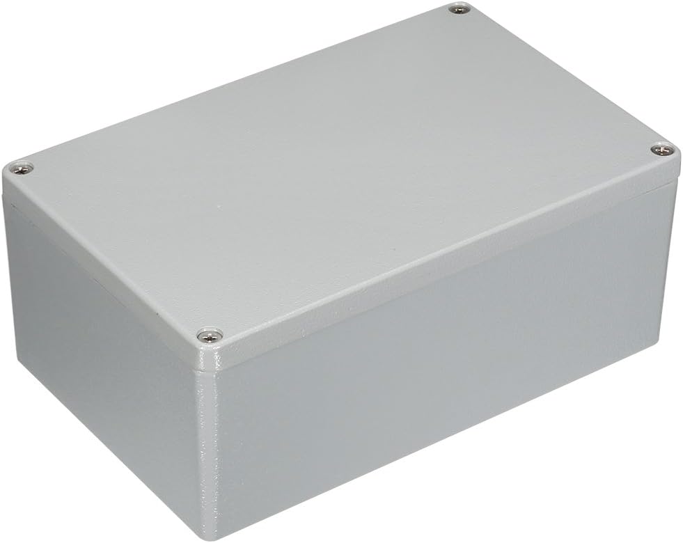 188x120x78mm/7.4x4.72x3.07inch Aluminum Junction Boxes Electrical Project Metal Enclosure Waterproof IP65, Abrasion Resistant, Good Heat Dissipation for Outdoor (id: 1a8 a2a c8c 073 3b1
