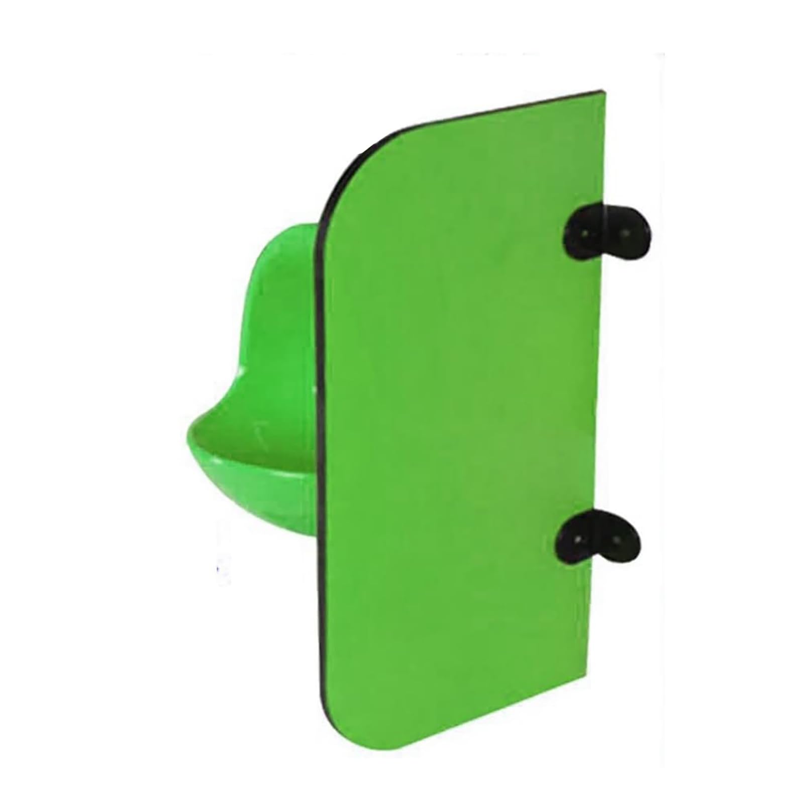 1 Separador De Urinario Impermeable para Niños, Pantalla De Inodoro con Diseño De Dibujos Animados Y Lámina De Madera para Mayor Privacidad, Separador De Urinario P,Green-W60*H80cm