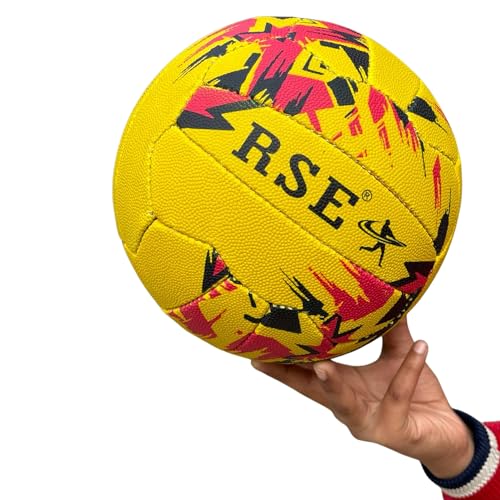 Image of Throw Ball in Synthetic Rubber Size 5 (Yellow)