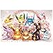 LY Casse-tête for les adultes Enfants, à 300/500 / 1000pièces d'intérieur en bois Jeu Puzzle, Pokémon Evoli Vaporeon Flareon Jolteon Espeon Umbreon Leafeon (Taille : 1000pcs)