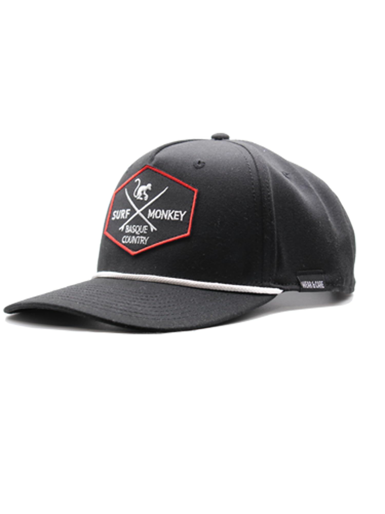 Surf Monkey Gorra Beisbol con Cuerda - Ajustable - Reciclada - Hombre/Mujer