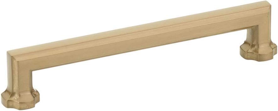 Schaub Empire Collection 6 in. (152mm) Pull, Signature Satin Brass - 885-SSB