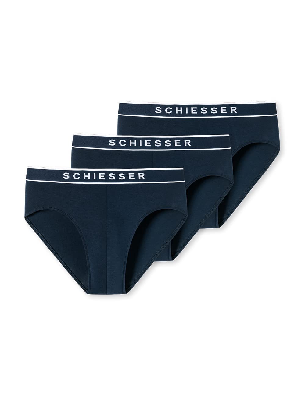 SCHIESSER Rioslip 95/5, dunkelblau, 3er-Pack