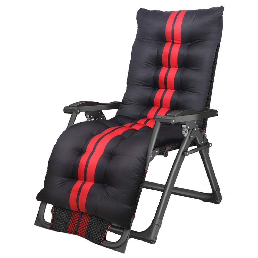 Tumbona de gravedad cero para personas pesadas silla jardín reclinable XL