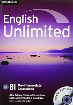Misc. Supplies English Unlimited Pre-intermediate Coursebook with e-Portfolio Book