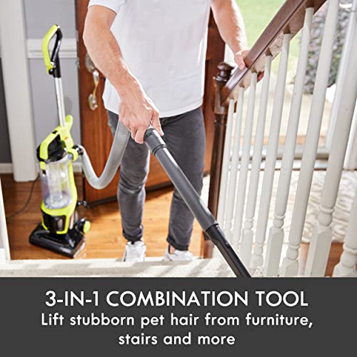 Image of Kenmore DU2001 Bagless Upright Vacuum Carpet Cleaner with 2-Motor System, XL Dust Cup, 3-in-1 Combination Tool