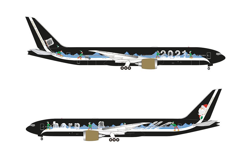 Herpa - Christmas 2021 Boeing 777-8