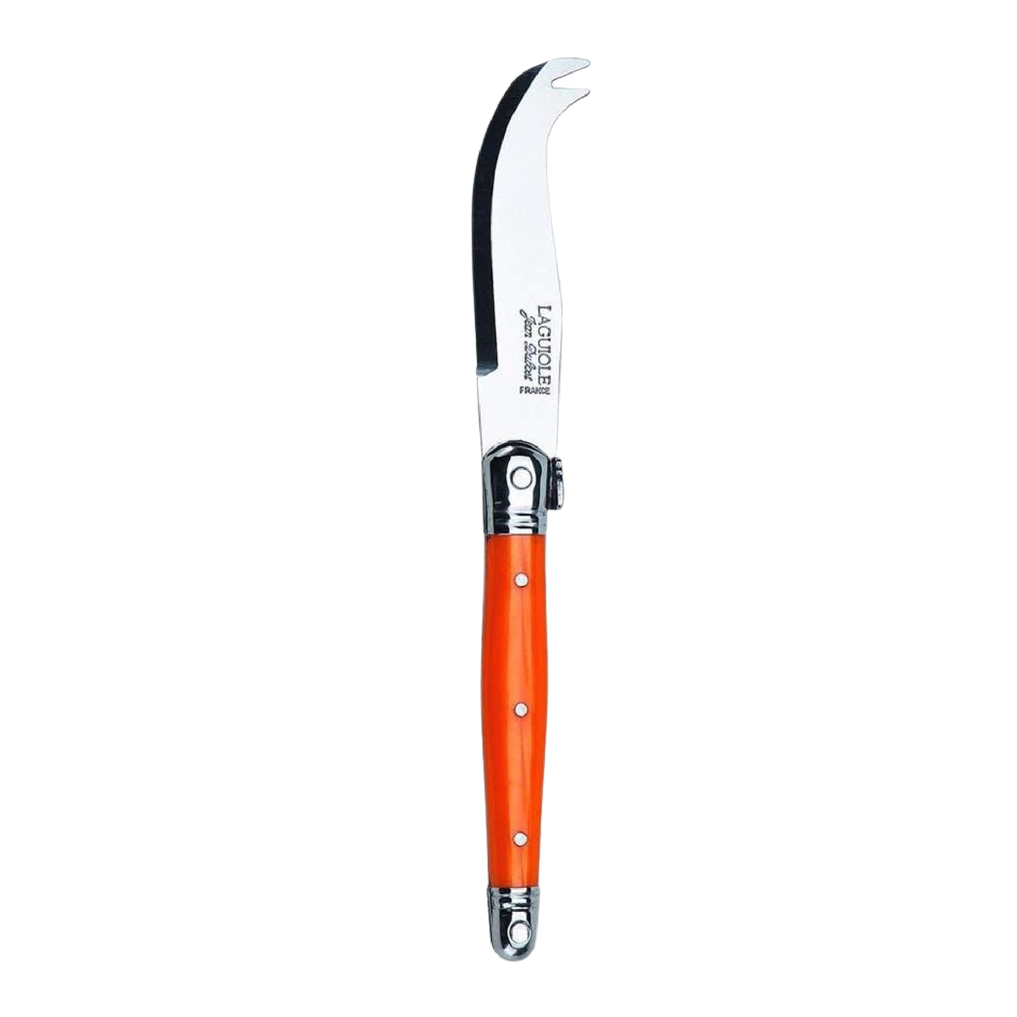 Amazon.com: Jean Dubost Laguiole Mini Cheese Knife, Orange Handle