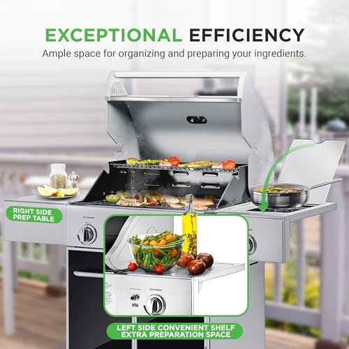 Nutrichef Propane Gas Grill