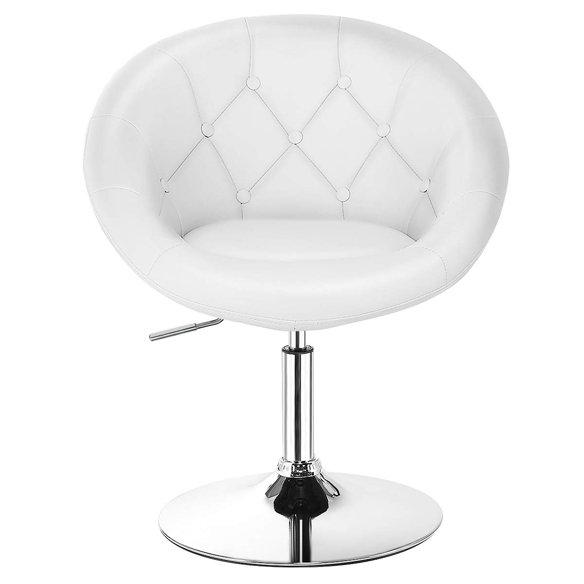 Amazon.com: Vanity Chair, Swivel Height Adjustable Makeup Chair, Tufted ...