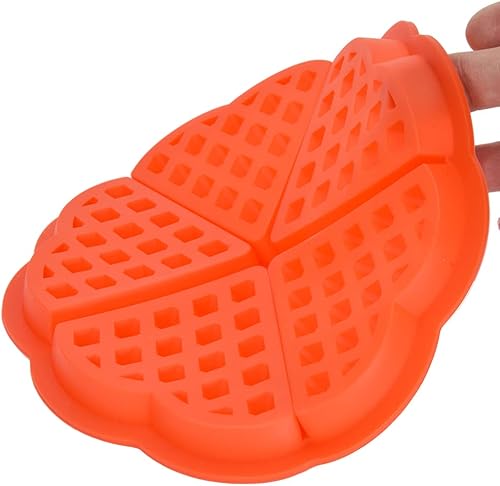 Miniatura 4 de Máquina para hacer gofres de silicona, molde cuadrado para tartas de 4/5 cavidades, chocolate para hornear desayunos para magdalenas (forma de