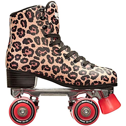 Variante de Impala patines 4 ruedas Leopardo Mujer 10 (Talla M)