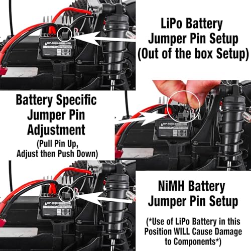 Batería NiMH Small Block JEGS 8.4V 3000 mAh 7 celdas miniatura 2