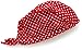 Playshoes UV-Schutz Kopftuch Punkte Turbante, Rosso (Rot(8 Rot), 51-DE Bambini