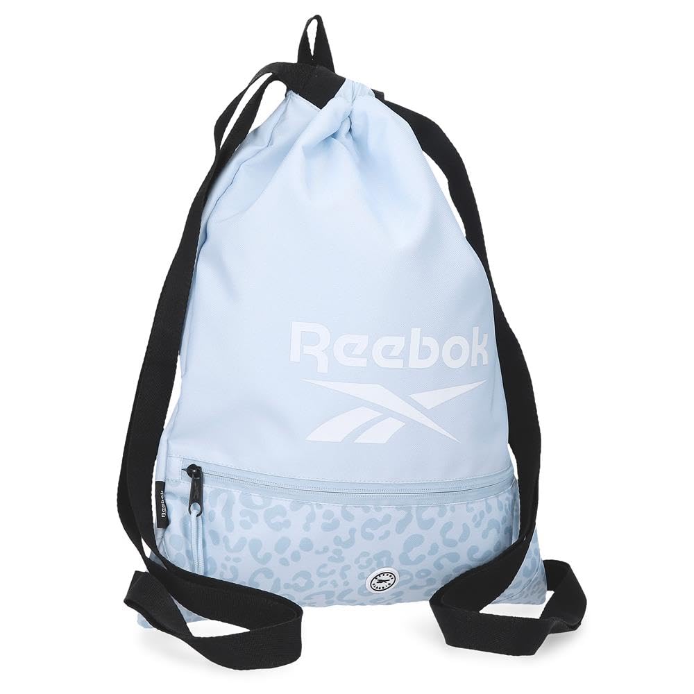 Reebok - Maura Drawstring Bag, Blue, 35 x 46 cm, Polyester, 16.1 L, by Joumma Bags