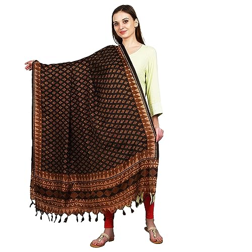 Women's Art Silk Printed Dupatta Beautiful Stole Scarf For Casual And Formal Wear
