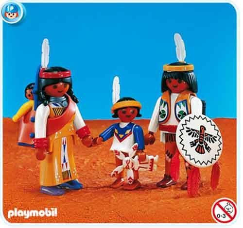 Preisvergleich Produktbild Indianenfamilie