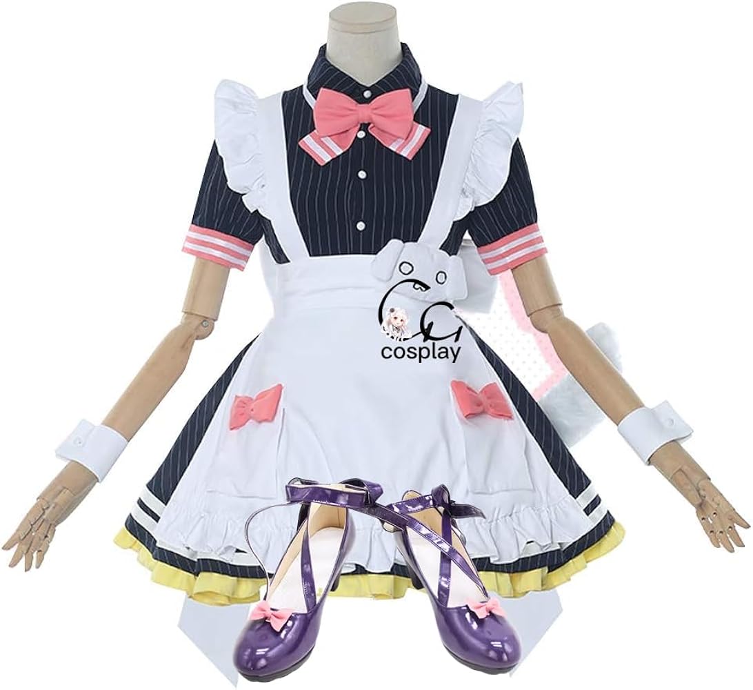 vtuber 犬山たまき メイド服 セーラー服 コスプレ Amazon.co.jp: GGcosplay 男の娘 VTuber 犬山玉姫 犬山たまき