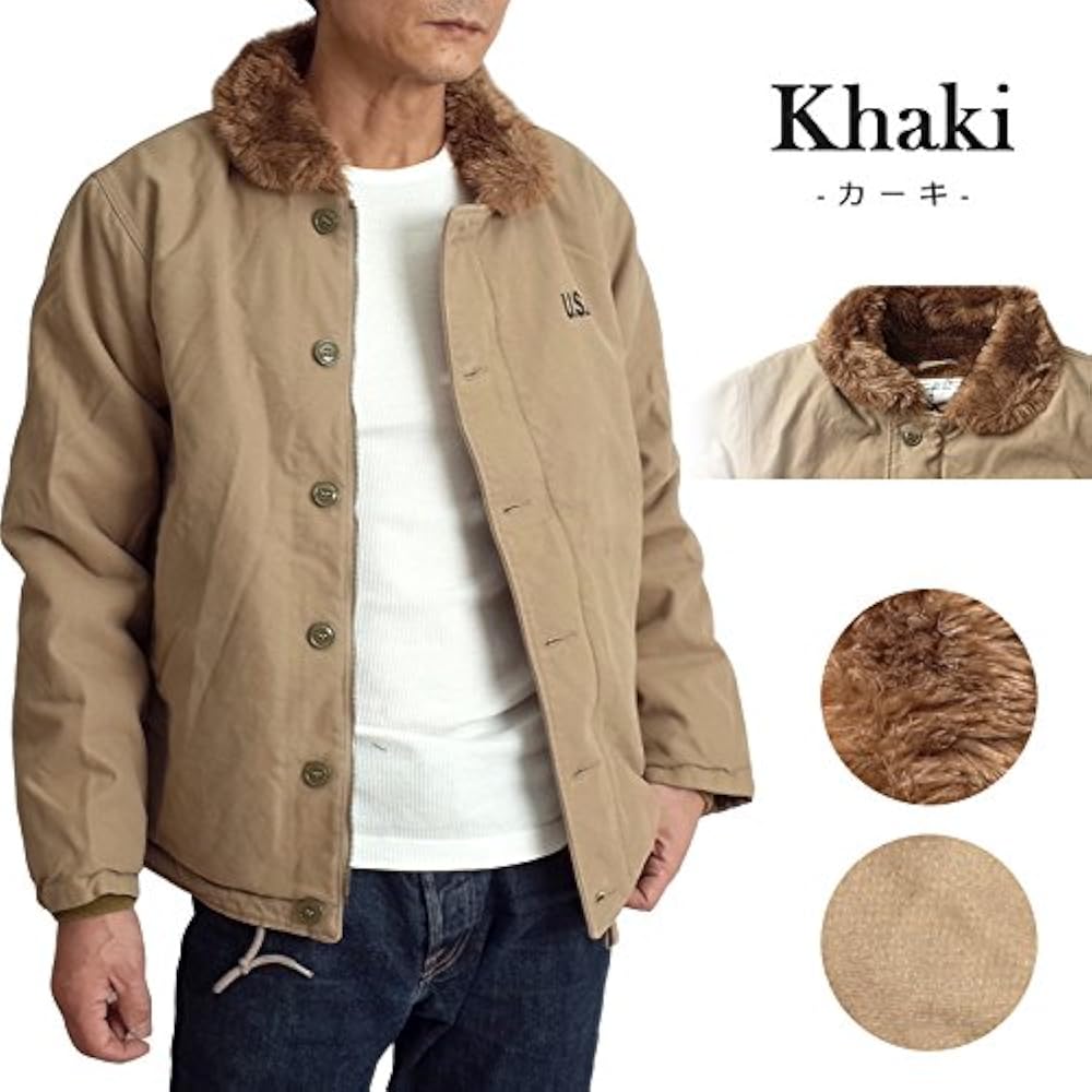 Amazon | YMCLKYオリジナル 米軍タイプ N-1 デッキジャケット