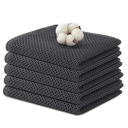 JOTOL Geschirrtücher,Küchentücher,5er Set Premium Geschirrtücher,Handtuch Hochwertige Geschirrhandtücher 100% Baumwolle Geschirrtüch,für Esstisch,Küche,Dekoration