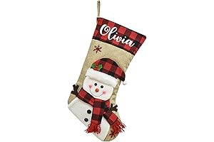 Dreamdecor Personalized Christmas Stockings for Girls