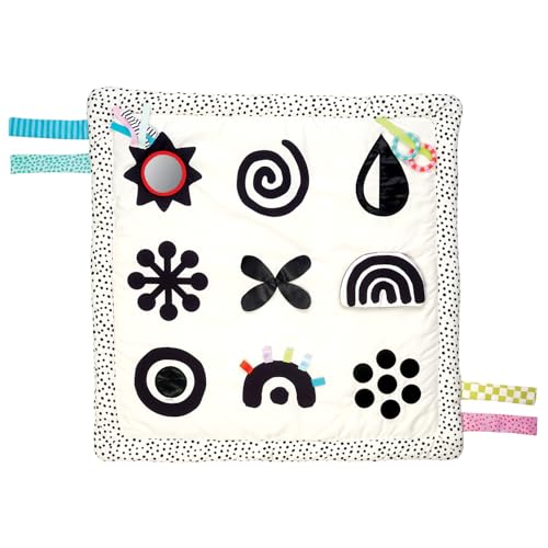 Manhattan Toy Wimmer Seek & Explore Double-Sided Tummy Time Mat for Infants and Toddlers